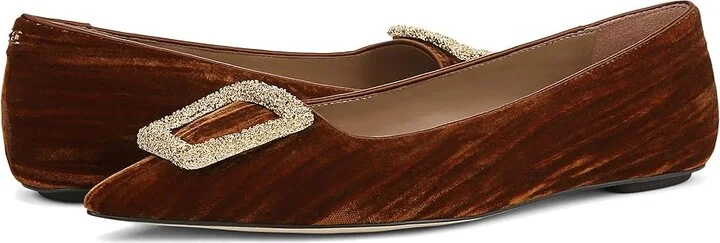 Sam Edelman Nico Women's Flat Shoes Camel : 8.5 M, Polyester - Image 4