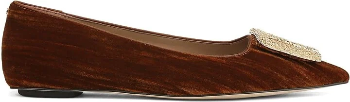 Sam Edelman Nico Women's Flat Shoes Camel : 8.5 M, Polyester - Image 6