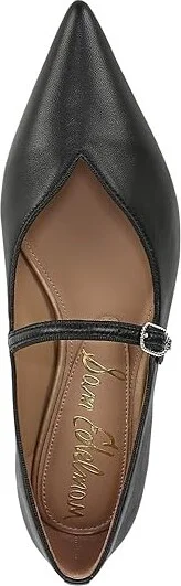 Sam Edelman Noa Women's Flat Shoes Black : 5 M, Polyester - Image 2