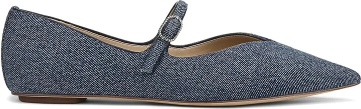 Sam Edelman Noa Women's Flat Shoes Blue : 9 M, Polyester - Image 6