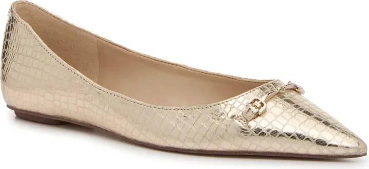 Gold Metallic  Snake Print
