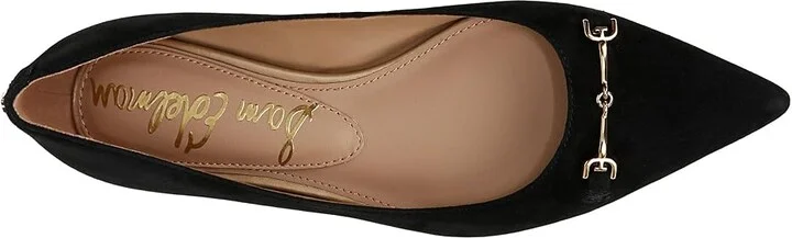 Sam Edelman Nori Women's Flat Shoes Black 1 : 11 M, Polyester - Image 2