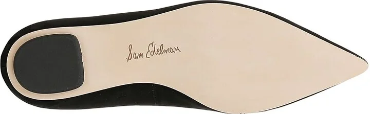 Sam Edelman Nori Women's Flat Shoes Black 1 : 11 M, Polyester - Image 3
