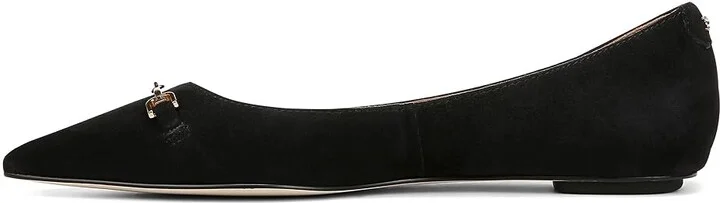 Sam Edelman Nori Women's Flat Shoes Black 1 : 11 M, Polyester - Image 5