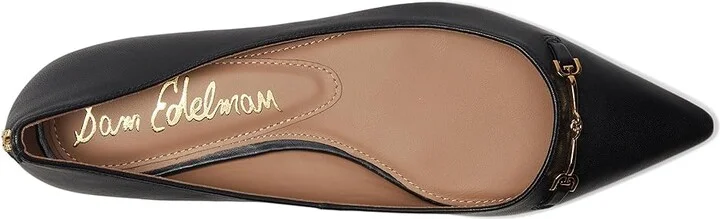 Sam Edelman Nori Women's Flat Shoes Black 2 : 5 M, Polyester - Image 2