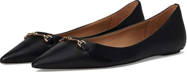 Sam Edelman Nori Women's Flat Shoes Black 2 : 5 M, Polyester