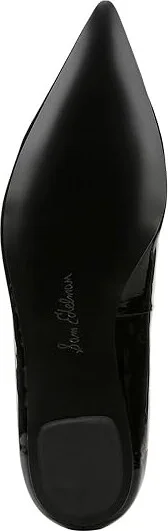 Sam Edelman Nori Women's Flat Shoes Black : 7 M, Polyester - Image 3