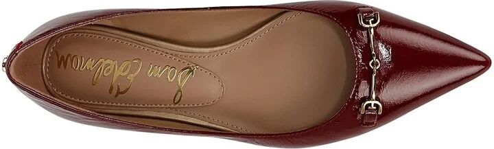 Sam Edelman Nori Women's Flat Shoes Cabernet Red : 9 M, Polyester - Image 2