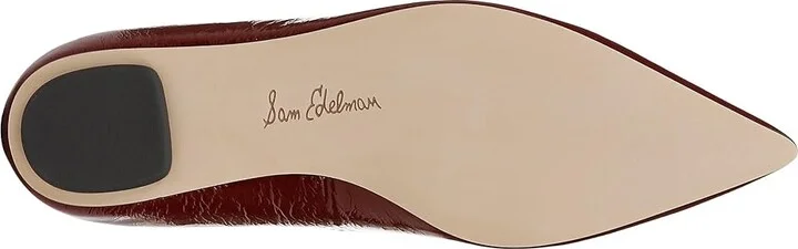 Sam Edelman Nori Women's Flat Shoes Cabernet Red : 9 M, Polyester - Image 3