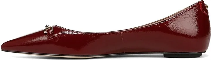 Sam Edelman Nori Women's Flat Shoes Cabernet Red : 9 M, Polyester - Image 5