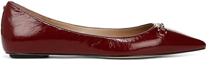 Sam Edelman Nori Women's Flat Shoes Cabernet Red : 9 M, Polyester - Image 6