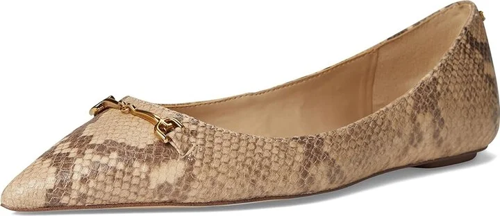 Sam Edelman Nori Women's Flat Shoes Light Oak : 6.5 M, Polyester - Image 5