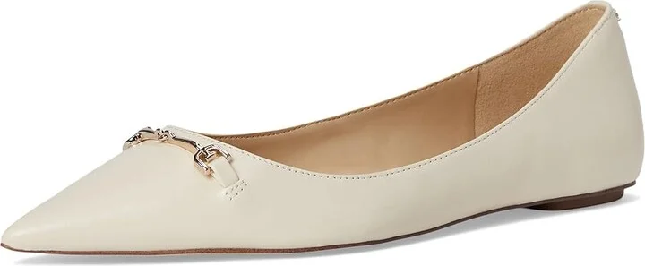 Sam Edelman Nori Women's Flat Shoes Modern Ivory : 5 M, Polyester - Image 5