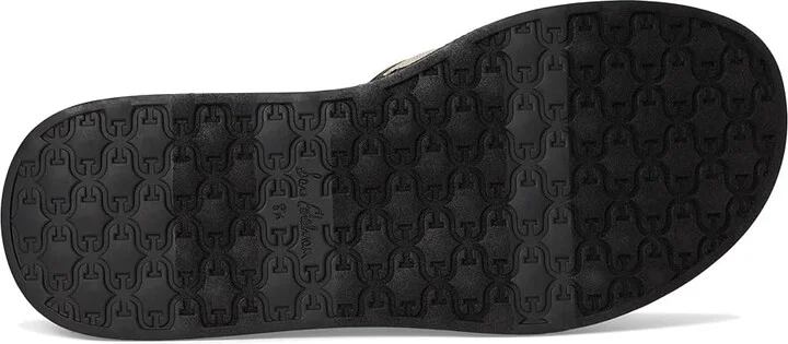 Sam Edelman Nylie Women's Sandals Natural/Black : 7.5 M, Synthetic - Image 3