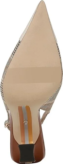 Sam Edelman Odette 2 High Women's Heels Oat Multi/Alpine Ivory : 11 M, Leather - Image 3