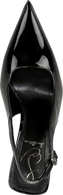 Sam Edelman Odette High Women's Heels Black Patent : 5.5 M, Leather - Image 2
