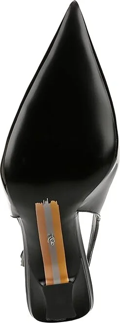 Sam Edelman Odette High Women's Heels Black Patent : 5.5 M, Leather - Image 3