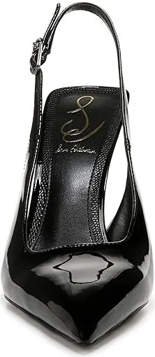 Sam Edelman Odette High Women's Heels Black Patent : 5.5 M, Leather - Image 5