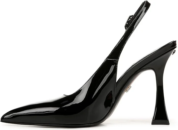 Sam Edelman Odette High Women's Heels Black Patent : 5.5 M, Leather - Image 6