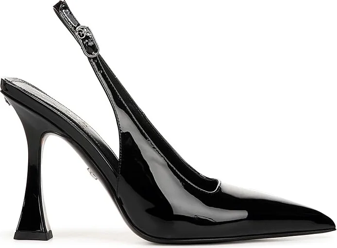 Sam Edelman Odette High Women's Heels Black Patent : 5.5 M, Leather - Image 7