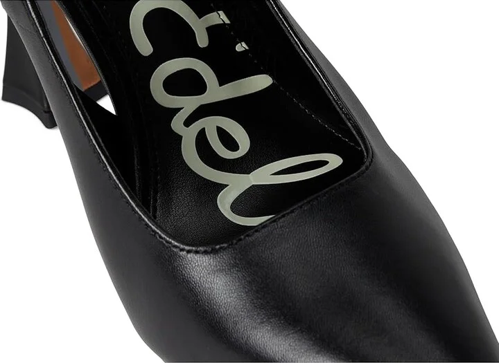 Sam Edelman Odette High Women's Heels Black Smooth Leather : 11 M - Image 7