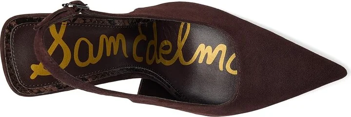 Sam Edelman Odette High Women's Heels Cafe Noir : 6.5 M, Leather - Image 2