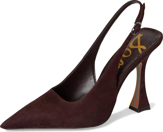 Sam Edelman Odette High Women's Heels Cafe Noir : 6.5 M, Leather - Image 5
