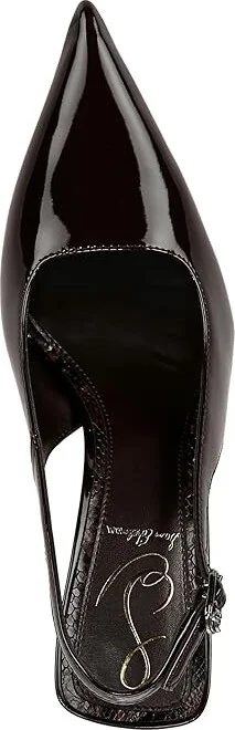 Sam Edelman Odette High Women's Heels Rich Chocolate : 5.5 M, Leather - Image 2