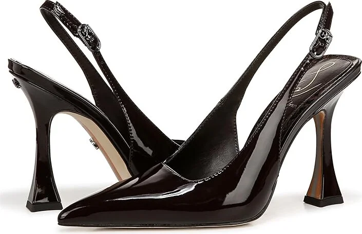 Sam Edelman Odette High Women's Heels Rich Chocolate : 5.5 M, Leather - Image 4