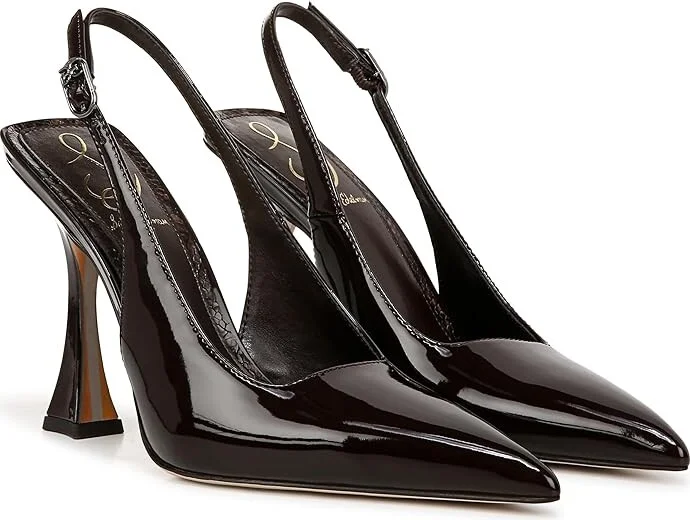 Sam Edelman Odette High Women's Heels Rich Chocolate : 5.5 M, Leather