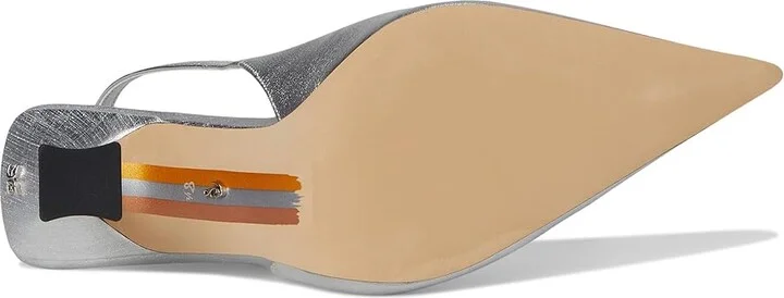 Sam Edelman Odette High Women's Heels Soft Silver 1 : 9 M, Leather - Image 7