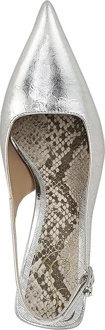Sam Edelman Odette High Women's Heels Soft Silver : 5 M, Leather - Image 2