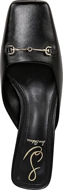 Sam Edelman Ollie High Women's Heels Black Leather : 7 M - Image 2