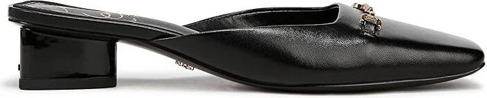 Sam Edelman Ollie High Women's Heels Black Leather : 7 M - Image 6