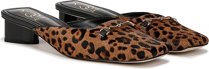 Sam Edelman Ollie High Women's Heels Granada Tan Leopard : 6 M, Leather