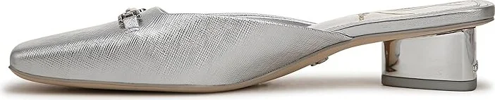 Sam Edelman Ollie High Women's Heels Soft Silver : 6.5 M, Leather - Image 5