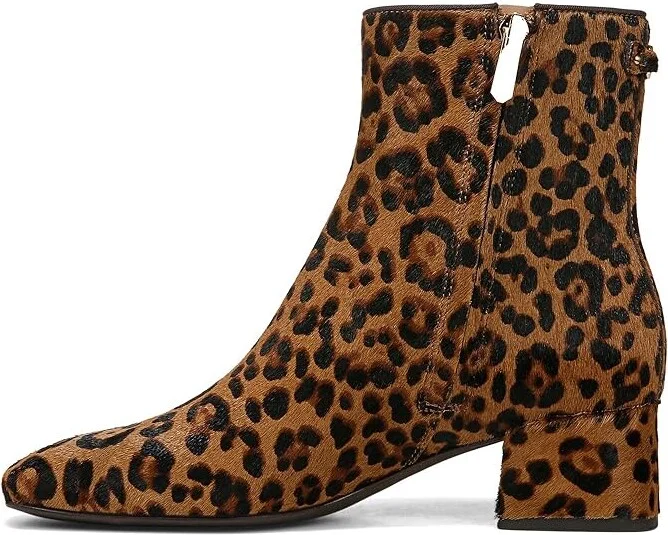 Sam Edelman Paige 2 Women's Boots Granada Tan Leopard : 7 M, Leather - Image 5