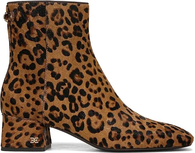 Sam Edelman Paige 2 Women's Boots Granada Tan Leopard : 7 M, Leather - Image 6