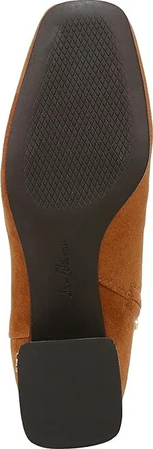 Sam Edelman Paige Women's Zip Boots Amber Brown : 7.5 M, Leather/Suede - Image 3