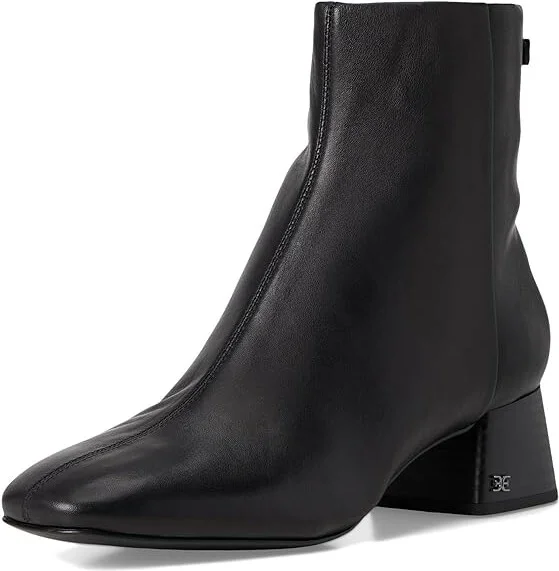 Sam Edelman Paige Women's Zip Boots Black Leather : 7 M, Leather/Suede - Image 5
