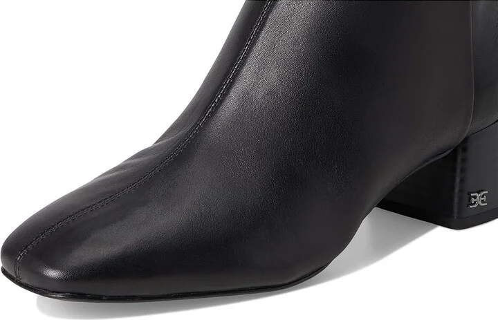 Sam Edelman Paige Women's Zip Boots Black Leather : 7 M, Leather/Suede - Image 7