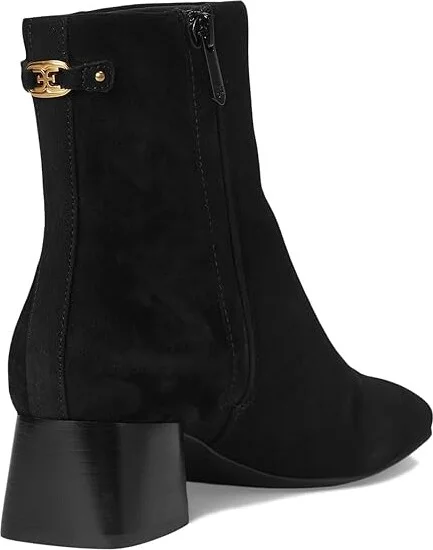 Sam Edelman Paige Women's Zip Boots Black Suede : 5.5 M, Leather/Suede - Image 4