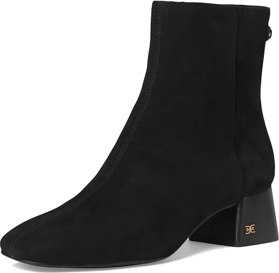Sam Edelman Paige Women's Zip Boots Black Suede : 5.5 M, Leather/Suede - Image 5