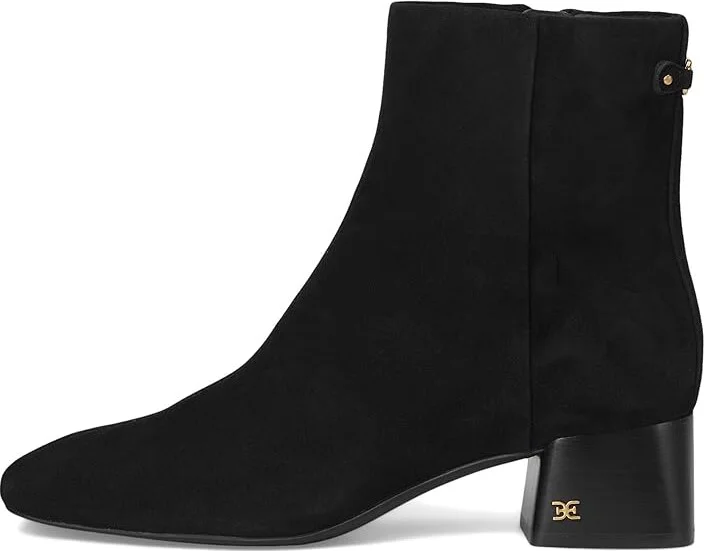 Sam Edelman Paige Women's Zip Boots Black Suede : 5.5 M, Leather/Suede - Image 6