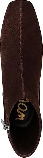 Sam Edelman Paige Women's Zip Boots Cafe Noir : 6 M, Leather/Suede - Image 2