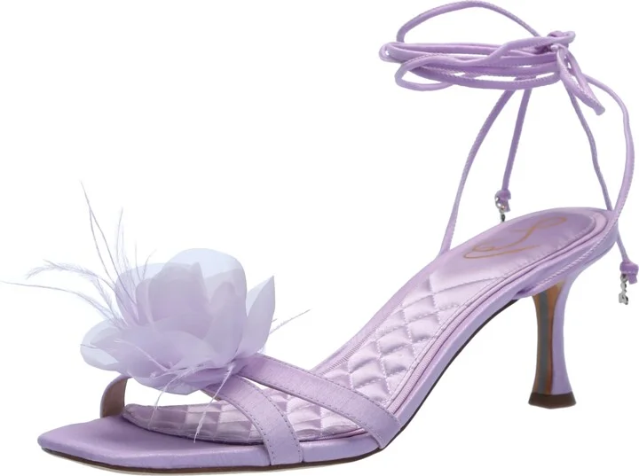 Sam Edelman Pammie Heeled Sandal Orchid Blossom 8.5 Medium