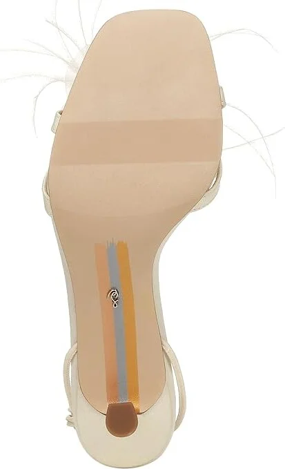 Sam Edelman Pammie Women's Shoes Pearl Ivory : 7.5 M, Textile - Image 3