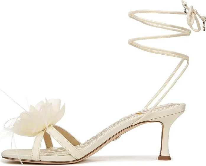 Sam Edelman Pammie Women's Shoes Pearl Ivory : 7.5 M, Textile - Image 5