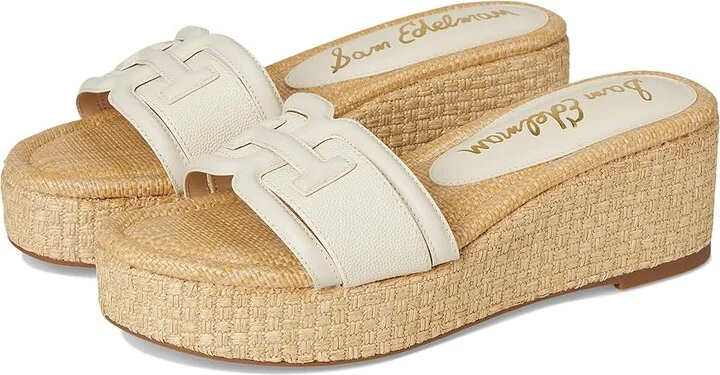 Sam Edelman Pauleena Women's Sandals Modern Ivory : 9 M, Leather