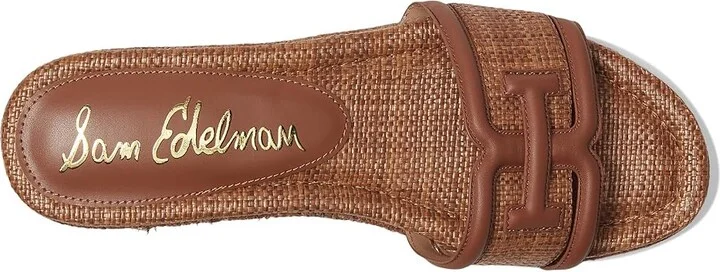 Sam Edelman Pauleena Women's Sandals Rich Cognac/Cuoio : 7.5 M, Leather - Image 2